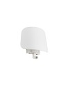 View MDC Lampa ścienna ELEA READER biały mat 1xE27+LED 3W 3000K abażur biały 576368125