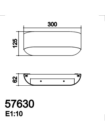 MDC Lampa ścienna NORA nikiel mat LED 2x7W 3000K 576309702 - product 2