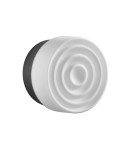 MDC Lampa ścienna SUN czarny mat LED 8W 3000K 580389102