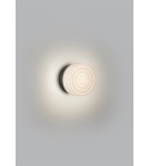 MDC Lampa ścienna SUN czarny mat LED 8W 3000K 580389102