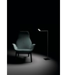 MDC Lampa podłogowa FINESS czarny mat LED 6W 3000K ściemnialna, regulowana 574019120