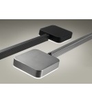 MDC Lampa podłogowa FINESS czarny mat LED 6W 3000K ściemnialna, regulowana 574019120