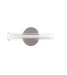MDC Lampa ścienna OSLO nikiel mat LED 8W 3000K szkło transparentne, ściemnialna 580513602