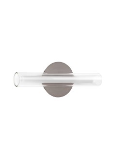 MDC Lampa ścienna OSLO nikiel mat LED 8W 3000K szkło transparentne, ściemnialna 580513602