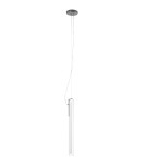 MDC Lampa wisząca OSLO nikiel mat LED 16W 3000K szkło transparentne, ściemnialna 580533602