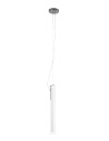 View MDC Lampa wisząca OSLO nikiel mat LED 16W 3000K szkło transparentne, ściemnialna 580533602