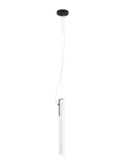 MDC Lampa wisząca OSLO czarny mat LED 16W 3000K szkło transparentne, ściemnialna 580539102