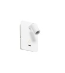 MDC Lampa ścienna READER biały mat + USB LED 3W 3000K 576018102