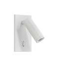 MDC Lampa ścienna podtynkowa ASIA biały mat LED 3W 120x60mm 3000K + włącznik 578728102