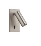 MDC Lampa ścienna podtynkowa ASIA nikiel mat LED 3W 120x60mm 3000K + włącznik 578723602