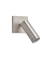 View MDC Lampa ścienna podtynkowa ASIA nikiel mat LED 3W 60x60mm 3000K 578713602