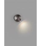 MDC Lampa ścienna READER R chrom matowy 3W 3000K 589583502