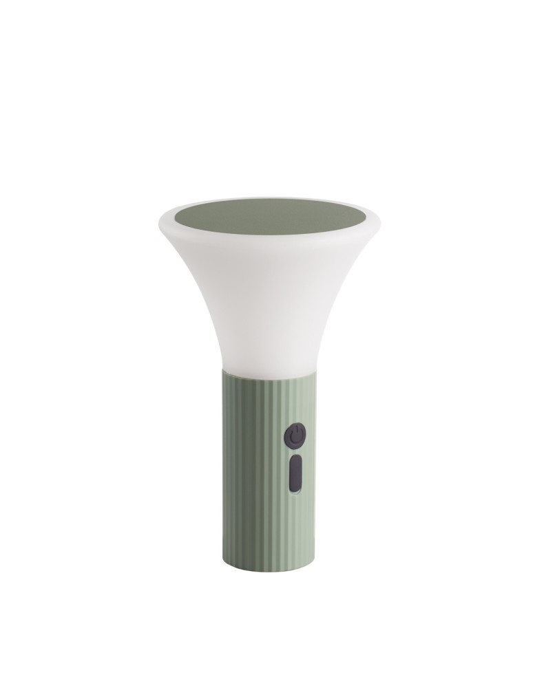 MDC Lampa stołowa SPOT zielony mat 3W akumulatorowa przenośna IP44 ściemnianie 3 stopniowe 589461902