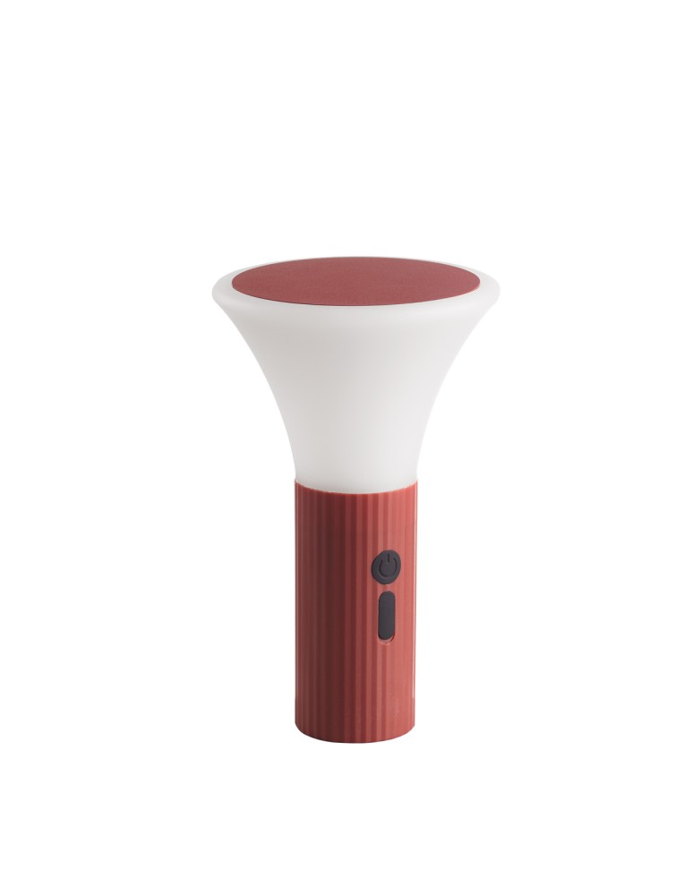 MDC Lampa stołowa SPOT terracota mat 3W akumulatorowa przenośna IP44 ściemnianie 3 stopniowe 589465002