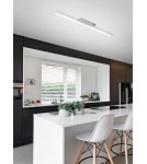 MDC Lampa sufitowa KUSI chrom matowy LED 20W 75cm 4000K 578433502