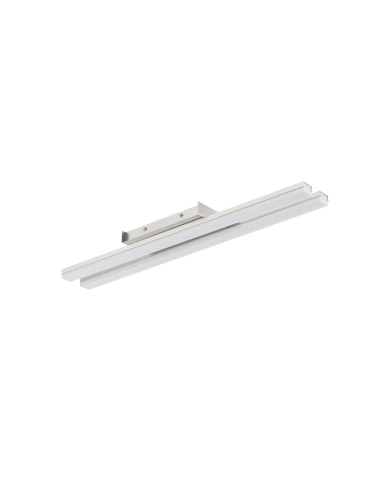 MDC Lampa sufitowa KUSI chrom matowy LED 2x16W 60cm 4000K 578413502