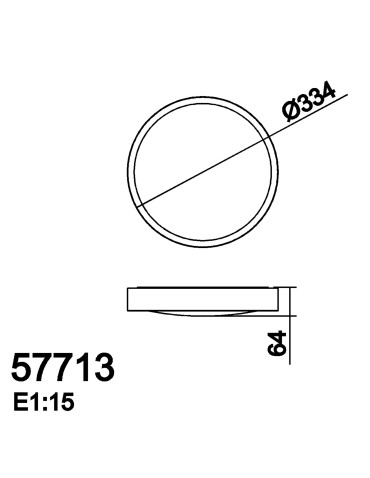 MDC Plafon ASLI biały mat LED 24W 335mm 4000K 577138102 - product 2