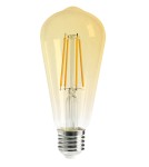 MDC Żarówka LED ST64 E27 8W 2700K filament bursztynowa 511430827