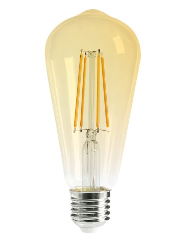 MDC Żarówka LED ST64 E27 8W 2700K filament bursztynowa 511430827