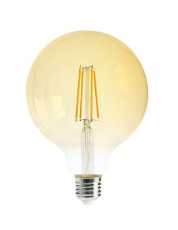 MDC Żarówka LED G125 E27 8W 2700K filament bursztynowa 511450827
