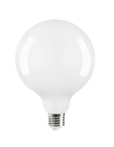 MDC Żarówka LED G125 E27 8W 3000K filament mleczna 511510803