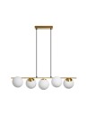 View MDC Lampa wisząca RONDO mosiądz mat 5xE27 Ø15cm 578096101