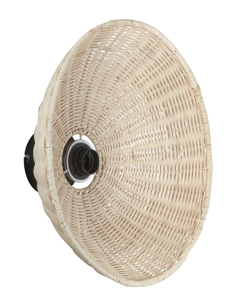 MDC Lampa sufitowa/ścienna TRENZA naturalny ø40cm 1xE27 579385501
