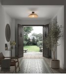 MDC Lampa sufitowa/ścienna TRENZA naturalny ø40cm 1xE27 579385501