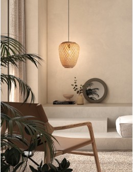 MDC Lampa wisząca KABAS naturalny ø19,5cm 1xE27 579335501 - product 2