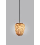 MDC Lampa wisząca KABAS naturalny ø19,5cm 1xE27 579335501