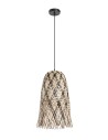 MDC Lampa wisząca MALI naturalny, czarny ø25cm 1xE27 579355401