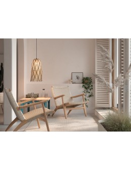 MDC Lampa wisząca MALI naturalny, czarny ø25cm 1xE27 579355401 - produkt 2
