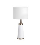 MDC Lampa stołowa GAEL biały 1xE27 abażur biały 580958104