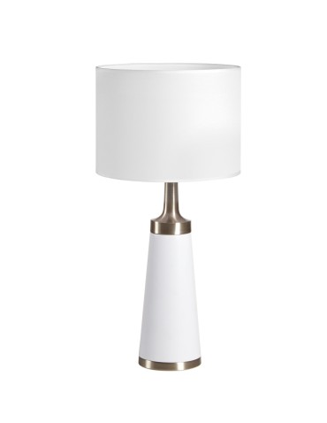 MDC Lampa stołowa GAEL biały 1xE27 abażur biały 580958104