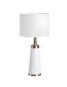 View MDC Lampa stołowa GAEL biały 1xE27 abażur biały 580958104