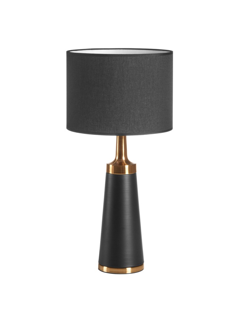MDC Lampa stołowa GAEL czarny 1xE27 abażur czarny 580959104