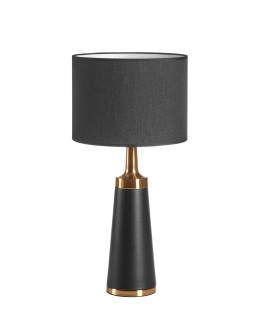 MDC Lampa stołowa GAEL czarny 1xE27 abażur czarny 580959104