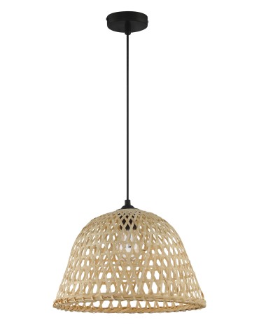 MDC Lampa wisząca DAVID naturalny bambus Ø35cm 1xE27 580215501