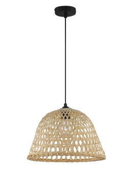 MDC Lampa wisząca DAVID naturalny bambus Ø35cm 1xE27 580215501
