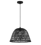 MDC Lampa wisząca DAVID czarny  Ø35cm 1xE27 580219101
