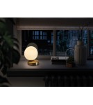 MDC Lampa stołowa PUNT mosiądz mat 1xE27 włącznik dotykowy 580316101