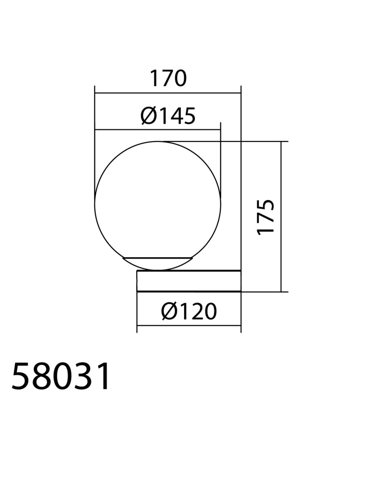 MDC Lampa stołowa PUNT chrom matowy 1xE27 włącznik dotykowy 580313501