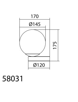 MDC Lampa stołowa PUNT chrom matowy 1xE27 włącznik dotykowy 580313501 - produkt 2
