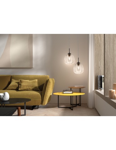 MDC Lampa wisząca MENTA czarny, transparentny Ø26cm 1xE27 579889005 - product 2