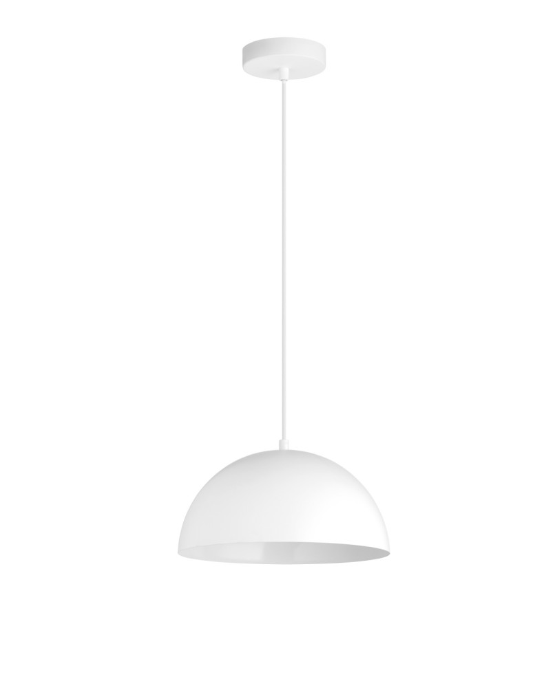MDC Lampa wisząca GOKO biały Ø30cm 1xE27 579848101