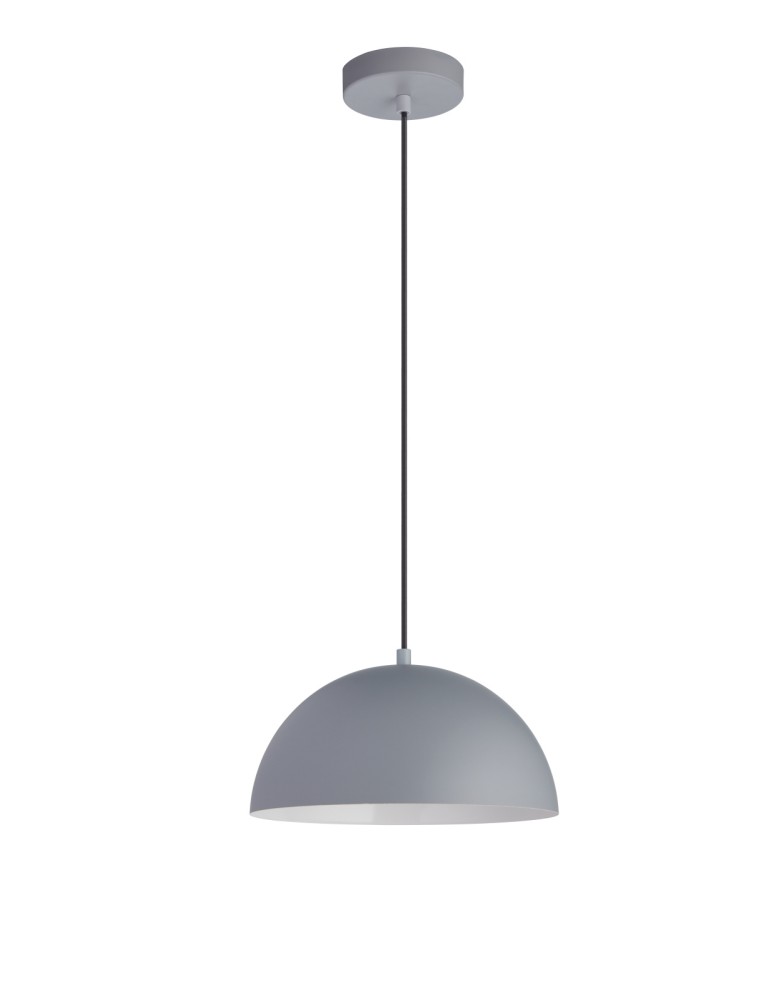MDC Lampa wisząca GOKO szary  Ø30cm 1xE27 579843201