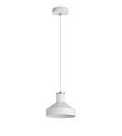 MDC Lampa wisząca RITA biały, chrom matowy Ø210 1xE27 579868301