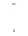 View MDC Lampa wisząca SOLO biały 1xE27 1,20m kabel tekstylny 579878001