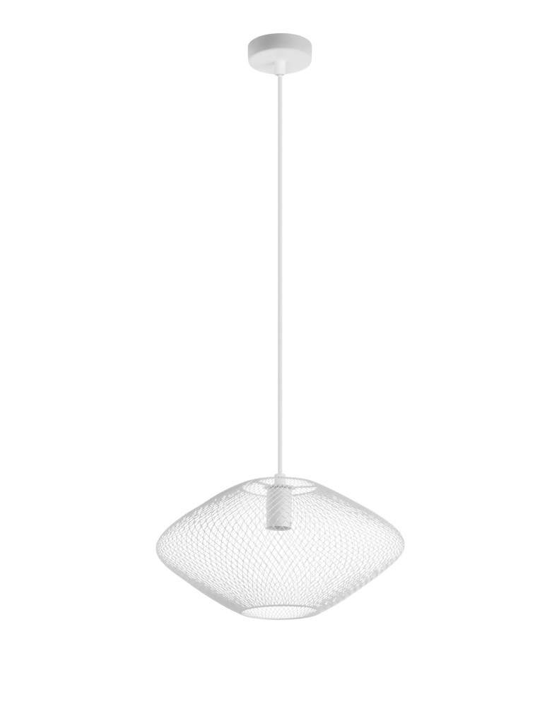 MDC Lampa wisząca ALAN biały Ø37cm 1xE27 580208101