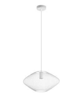 MDC Lampa wisząca ALAN biały Ø37cm 1xE27 580208101